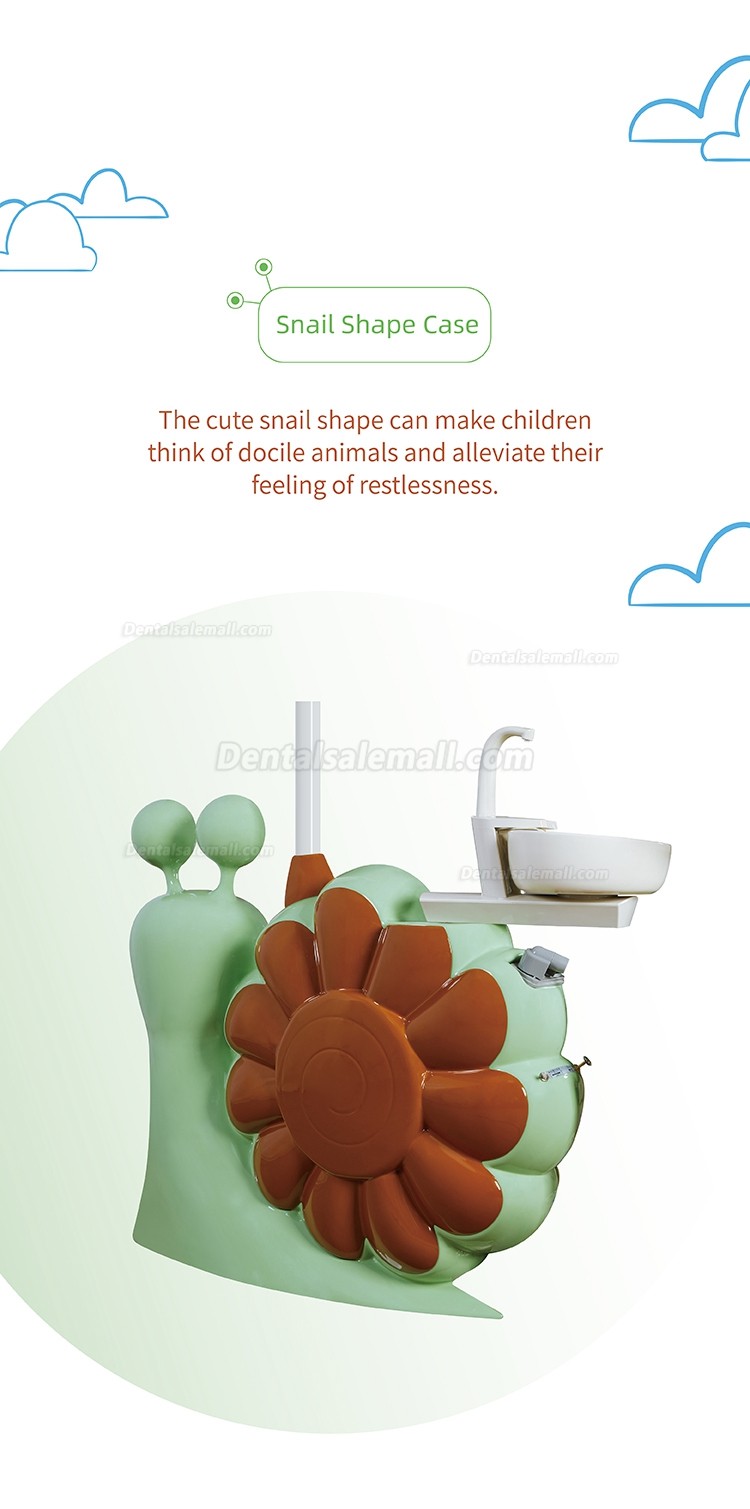 Gladent® GD-S800 Children Dental Chair Unit Electric Kids Dental Chair Dental Pediatric Treatment Unit